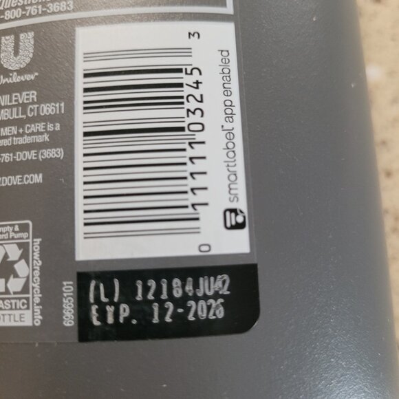 2 New Dove Men + Care Antibacterial Skin Defense Body & Face Wash 30 Oz Ea 12/26 - Picture 3 of 3